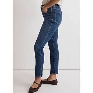 Madewell Women's Curvy Stovepipe High Rise Jeans in a Size 28 tall